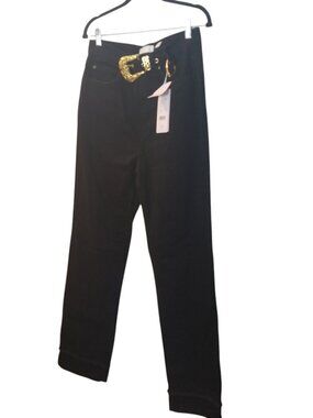 NWT Le' LA. X Women's Black Cowgirl Rodeo Festival Jeans Sz 28